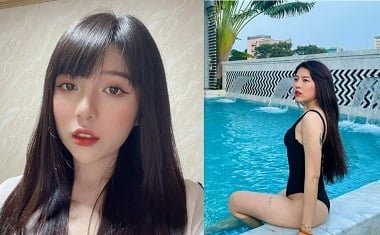 Gạ Lê Nguyễn Thái Cơ bóp ngực để xem hàng