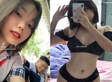 Em gái xinh đẹp với bộ ngực nóng bỏng