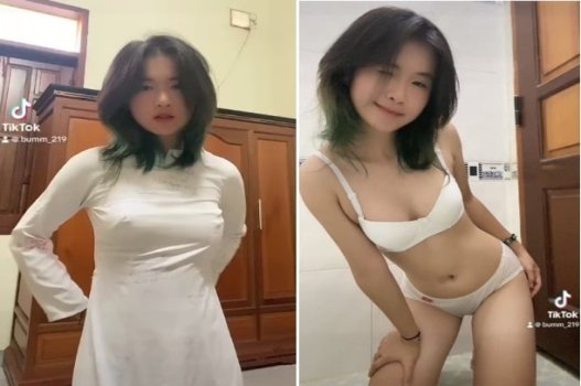 Nữ sinh có vú to bị bạn đụ và chảy nước